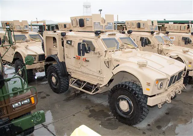 The newest version of M-ATV Mine Resistant Ambush Protected All-Terrain Vehicle is currently being upgraded, refurbished and up-armored for both the Marine Corps and Air Force at Production Plant Barstow, Marine Depot Maintenance Command, on the Yermo Annex of Marine Corps Logistics Base Barstow, California. 
