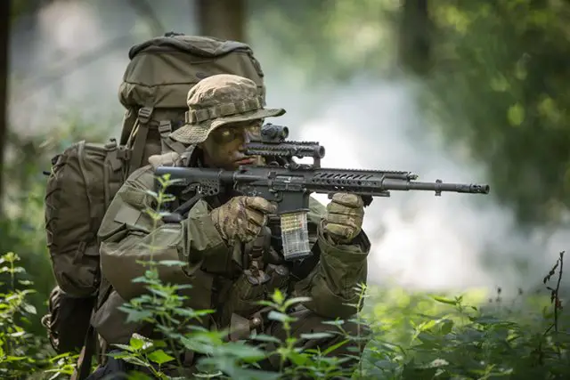 Rheinmetall and Steyr Mannlicher offer new RS556 assault rifle system