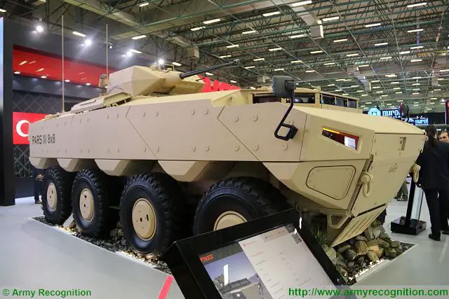 During an official ceremony, July 12, 2017, the Turkish Company FNSS has officialy unveiled the first PARS 3 8x8 armoured vehicle that will be delivered to the armed forces of Oman. FNSS has announced the delivery of 172 pars armoured vehicles in 6x6 and 8x8 configurations. 