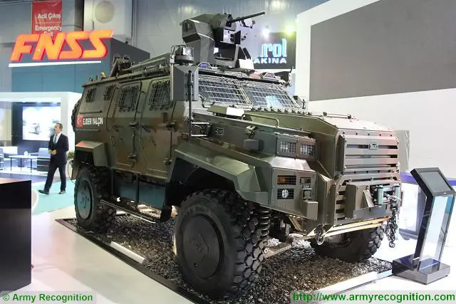 According a project developer of the Turkish Company Nurol Makina, the Ejder Yalcin 4x4 tactical armoured vehicle will be delivered to an undisclosed customer in North Africa. The export contract was signed with a ministry of defense of North African country after the successful completion of field tests in the desert. 