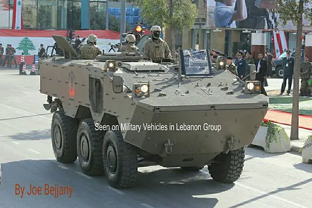 According pictures released on the Facebook account of the Military Vehicles in Lebanon, the Guarani 6x6 armoured vehicle personnel carrier is now in service with the Lebanese armed forces. In July 2015, it was announced that the Iveco plant in Sete Lagoas (Brazil) will produce 10 Guarani armoured vehicles which will be delivered directly to Lebanon without armament.