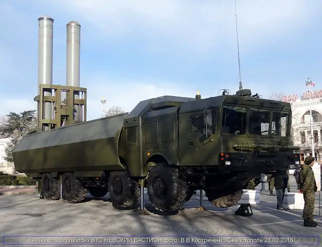 The Bastion (NATO reporting name: SS-C-5 Stooge) coastal defense missile battalions recently stationed on the Kuril Islands shall defend Russia’s territorial waters, straits and naval bases in the region, according to the Izvestia daily.