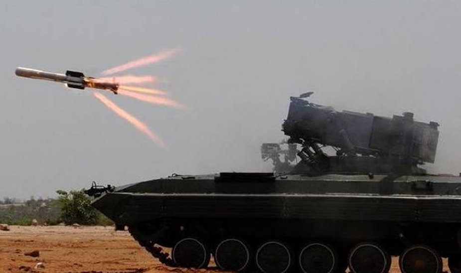 India to acquire 25 BMP 2 equipped with NAG missile