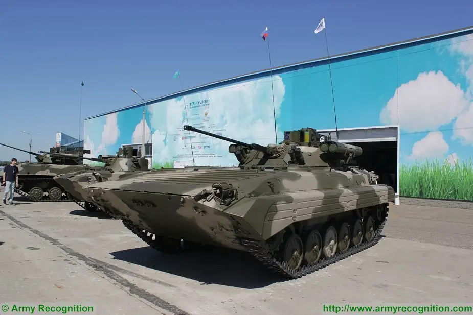 Russian army in Siberia received first BMP 2M IFV armed with Berezhok combat module