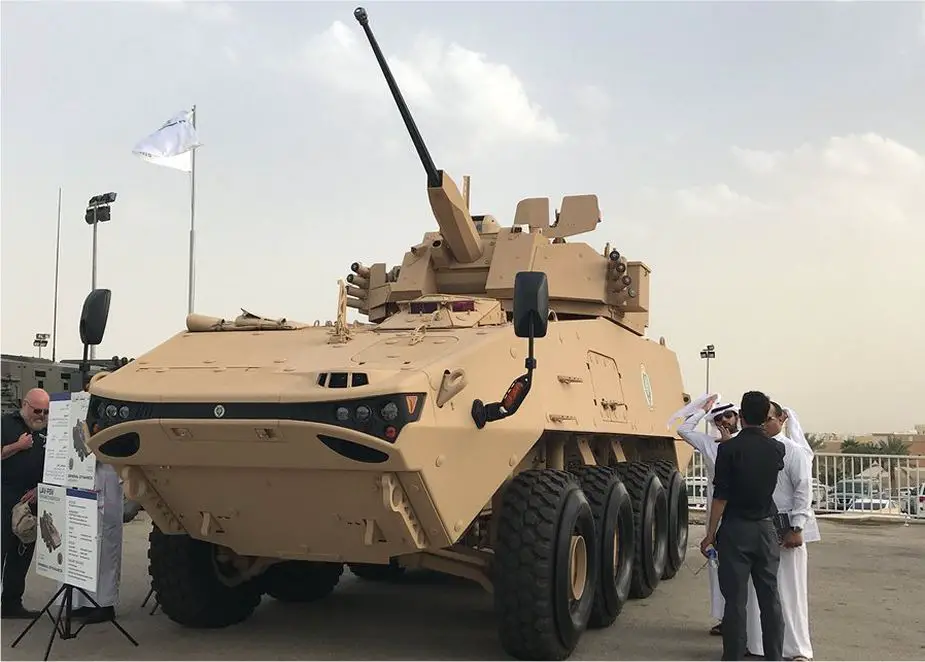 New LAV FSV 8x8 armored ADEF 2018 defense exhibition in Saudi Arabia 925 001