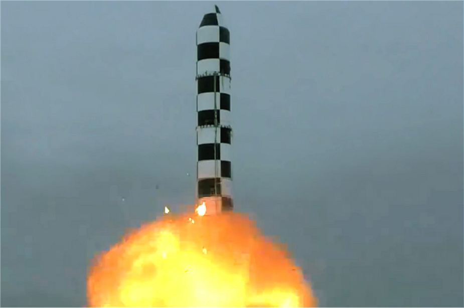 Russia successfully test fires RS 28 Sarmat ICBM InteContinental Ballistic Missile 925 001