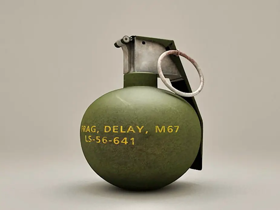 US Army purchases M67 fragmentation hand grenades