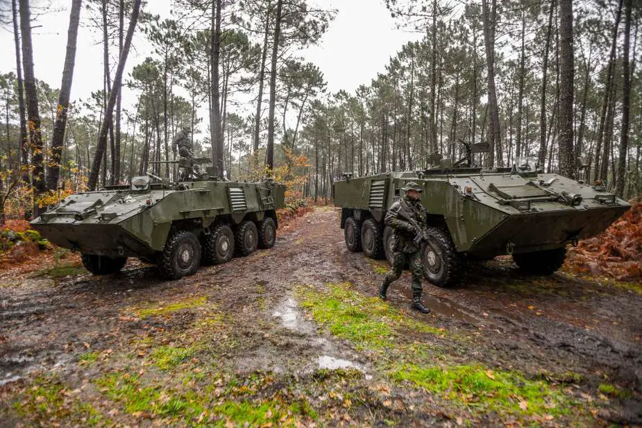 General Dynamics Pandur II armored vehicles are the backbone of Portuguese Intervention Brigade 925 002