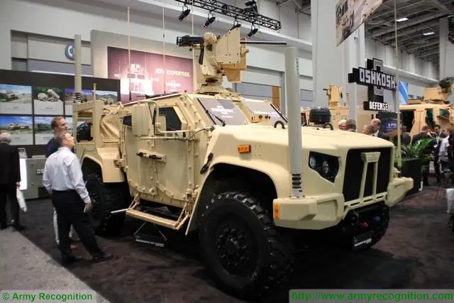 Oshkosh Defense, LLC, an Oshkosh Corporation (NYSE: OSK) company, is featuring the winning Joint Light Tactical Vehicle (JLTV) at AUSA in Washington, D.C. October 12-14, 2015. Oshkosh's JLTV is the next-generation light military vehicle delivering an exceptional combination of troop protection, transportability, off-road mobility, speed, power and life-cycle value.