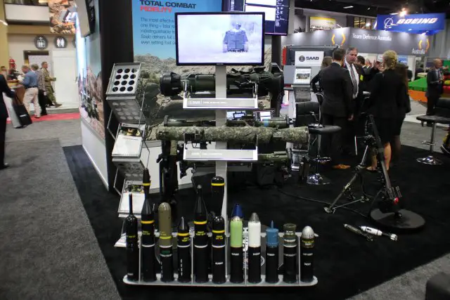 AUSA 2016 Saab awarded a contract by the Defense Advanced Research Projects Agency DARPA 640 001