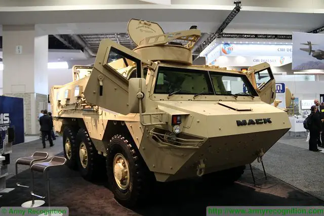 At AUSA 2016, the Association of United States Army Exhibition and Conference which takes place in Washington D.C., the American Company MACK Defense announce the first delivery of its Lakota 6x6 armoured personnel carrier without disclosing the customer. 