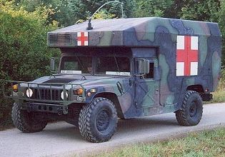 M997A2 Humvee ambulance technical data sheet specifications information description intelligence identification pictures photos images US Army United States American defence industry military technology 