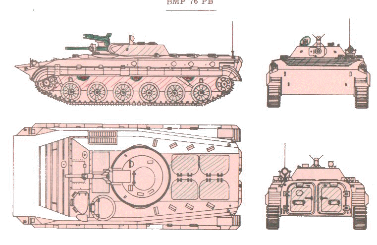 Бмп 1 чертеж