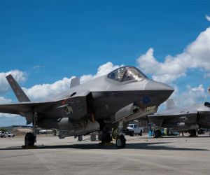 U.S. F-35 Lightning II on the ground as the Pentagon expands sustainment capacity to improve readiness and support dispersed operations from land bases and maritime sites.