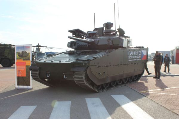 BAE Systems Hägglunds has publicly presented the Czech Army’s CV9030 MkIV infantry fighting vehicle in its Czech-specific configuration for the first time in the Czech Republic at Future Forces 2026 in Prague (Picture Source: Army Recognition Group)