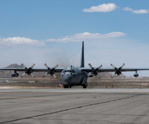 From 1981 until its final retirement flight on September 2, 2026, the U.S. Air Force EC-130H Compass Call served as the main airborne electronic attack aircraft to disrupt enemy communications, radar, and command networks. (Picture source: US Air Force)