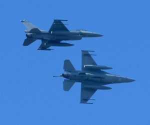 ROCAF F-16V Block 20 fighter in operational service. Taiwan’s upgraded Block 20 fleet will be complemented by 66 newly built F-16V Block 70 aircraft. (Picture source: ROCAF)