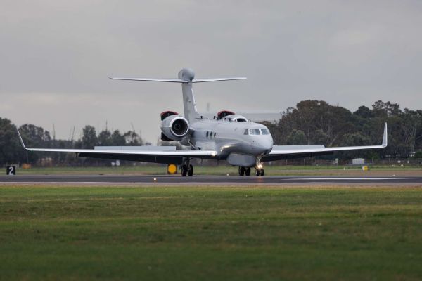 Australia’s MC-55A Peregrine has achieved Initial Operational Capability, giving the Royal Australian Air Force a new long-range airborne intelligence and electronic warfare capability for operations across the Indo-Pacific (Picture Source: Australian MoD)