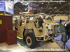 Supacat 400 British Army wheeled military vehicle picture DSEI 2007 Excel London United Kingdom