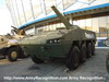 Patria AMV wheeled armoured personnel carrier vehicle picture. In the second quarter of 2008, the US Marine Corps is expected to issue an RFP to begin replacing its aging LAV amphibious wheeled armored personnel carriers. When they do, they will be hearing from a somewhat unusual competitor. Lockheed Martin Systems Integration in Owego, NY will act as prime contractor for a bid, providing systems integration, survivability enhancements, U.S. production, communications systems integration (which Lockheed handled for the LAV-C2 variant), and support. Their partner, Patria Oyj, will supply their amphibious Armoured Modular Vehicle 8×8 APC, and the partnership may also clear the way for options like Patria's Nemo and AMOS mortar turrets to replace vehicles like the LAV-M.