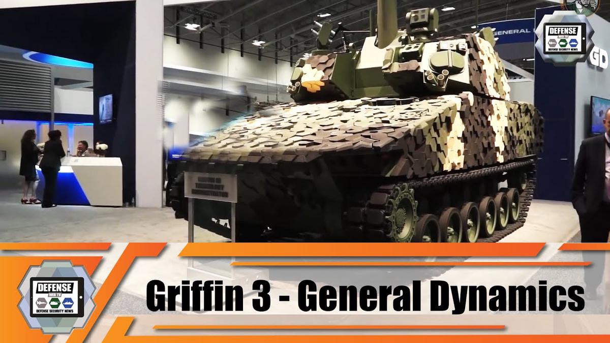 General Dynamics Griffin III tracked armored candidate to replace ...