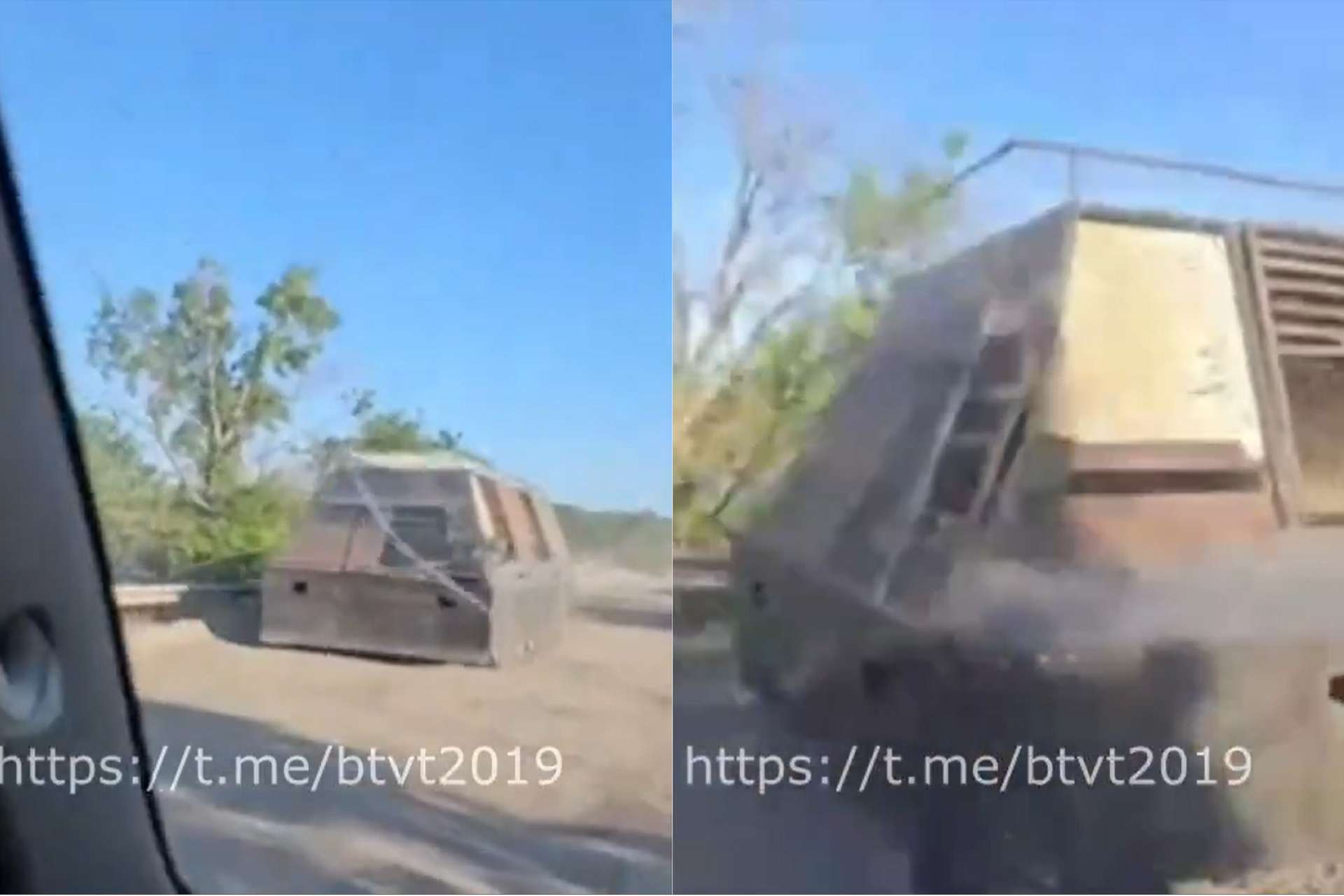 After Turtle Tank Russia Invents And Deploys Turtle Mt-lb In Ukraine