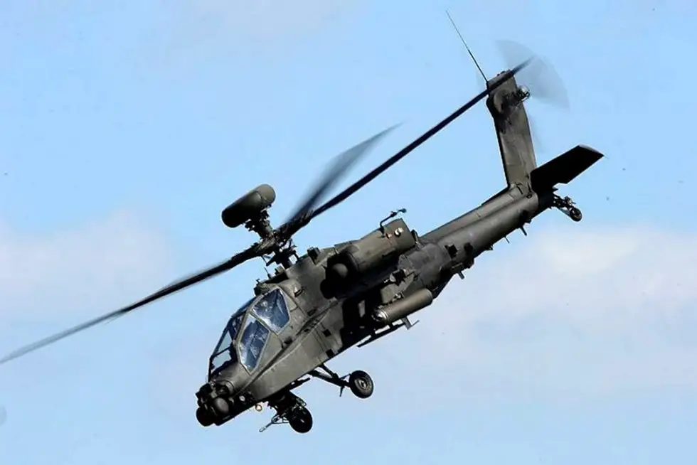 British AH-64E Apaches to receive Leonardo defensive aids suite