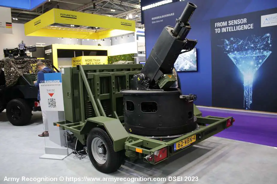 DSEI 2023: Rheinmetall showcases adaptable 120mm Mortar System ...