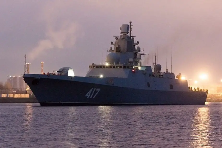 Russia laid down two Gorshkov-class frigates of Project 22350