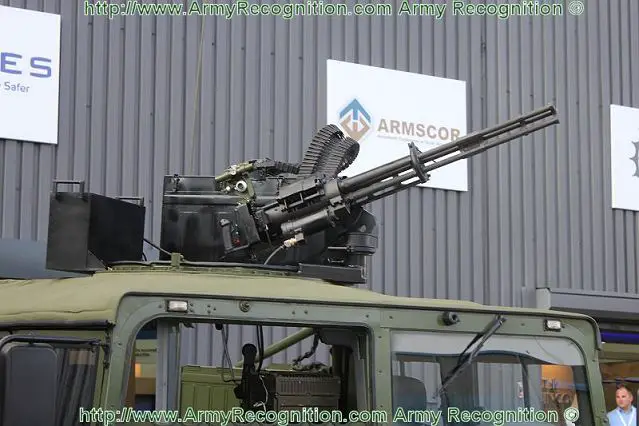 At AAD 2012 the Norinco Light Strike Vehicle CS/VA1 was armed with a Chinese rotary machine gun CS/LM5 with 3 revolving barrels of 12.7x108mm caliber which can fire at a rate of 1,000 and 2,000 rds/min with selectable switch.