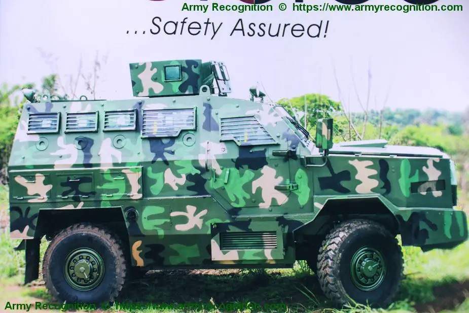 MRAP 4x4 vehicle ARA manufactured by Proforce from Nigeria 925 001