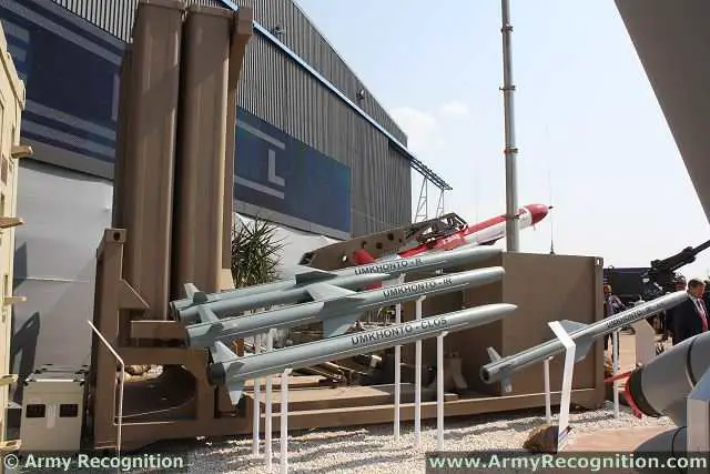 Denel’s Umkhonto surface-to-air-missile has successfully destroyed targets at a record range of 20 kilometres during a series of tests observed by local and international experts. This was the first live-fire tests carried out on the land-based launcher of the Umkhonto SAM, developed by Denel’s guided weapons division, Denel Dynamics.