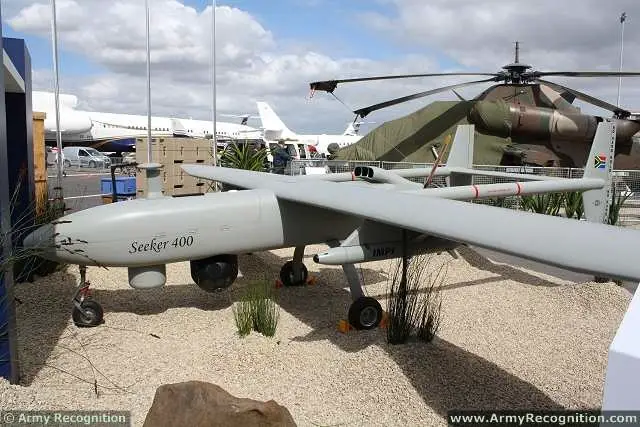 Seeker 400 UAS UAV drone unmanned aerial system Denel South africa military equipment 640 001