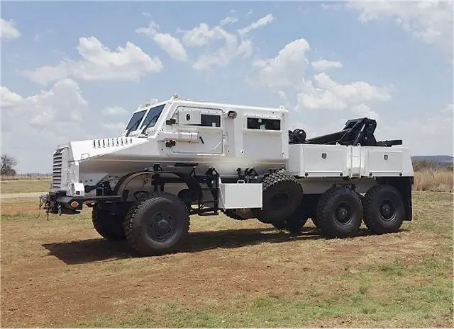 Casspir Eland 4x4 armoured recovery vehicle South Africa African Denel Defense industry 640 001