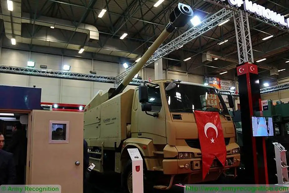 KMO Aselsan 155mm Turkey most modern 6x6 self propelled howitzers analysis 925 001