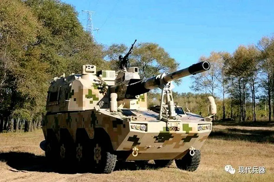 SH 11 155mm China most modern 8x8 self propelled howitzers analysis 925 001
