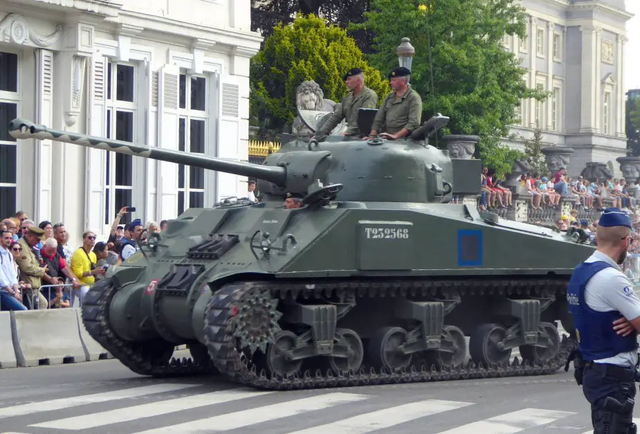 Analysis Belgian army parade 21 July 2019 armored and combat vehicles review 3