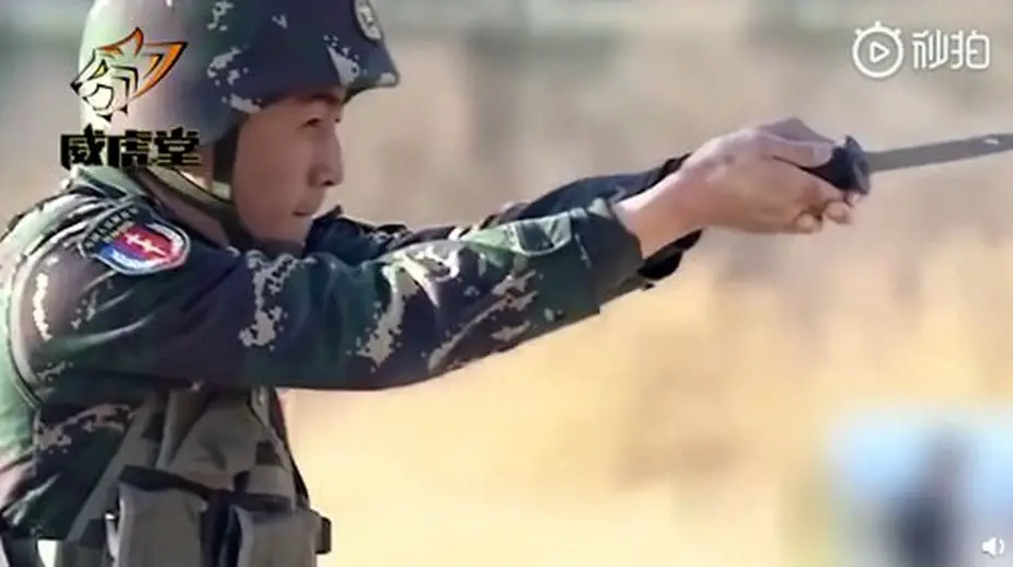 Chinese army trains super soldiers with futuristic weapons 3