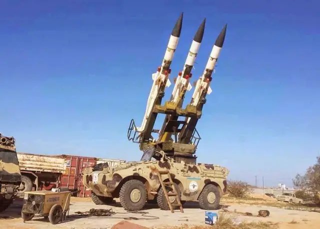 Libya Dawn coalition uses Russian SA-3-and SA-6 SAM as surface-to-surface missile 640 001