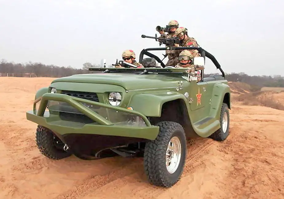 New fast amphibious 4x4 vehicle to equip Chinese special forces