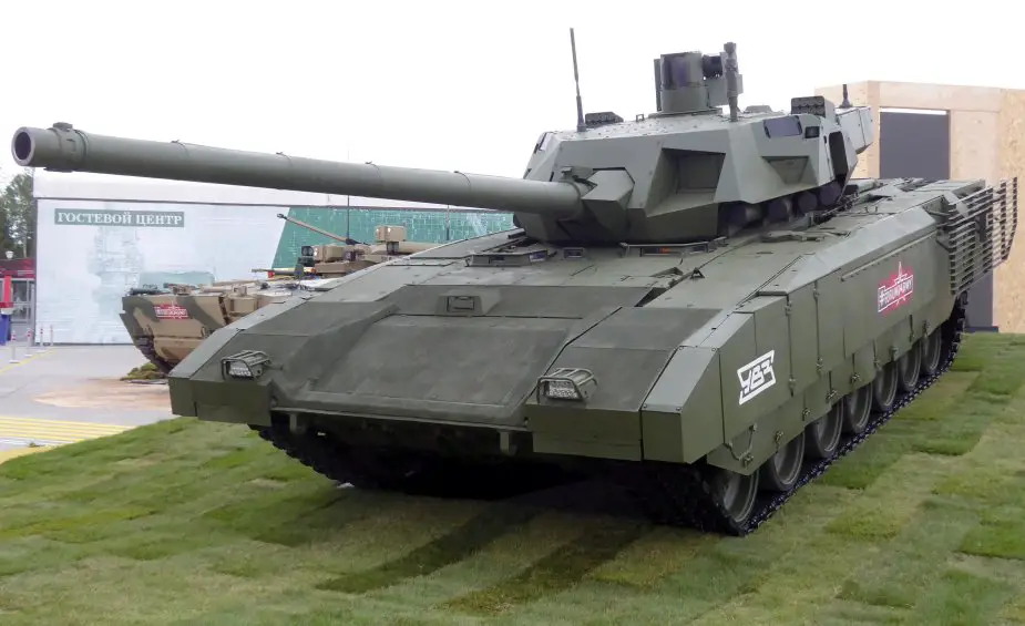 Russia First serial T 14 Armata main battle tanks to be supplied in 2019