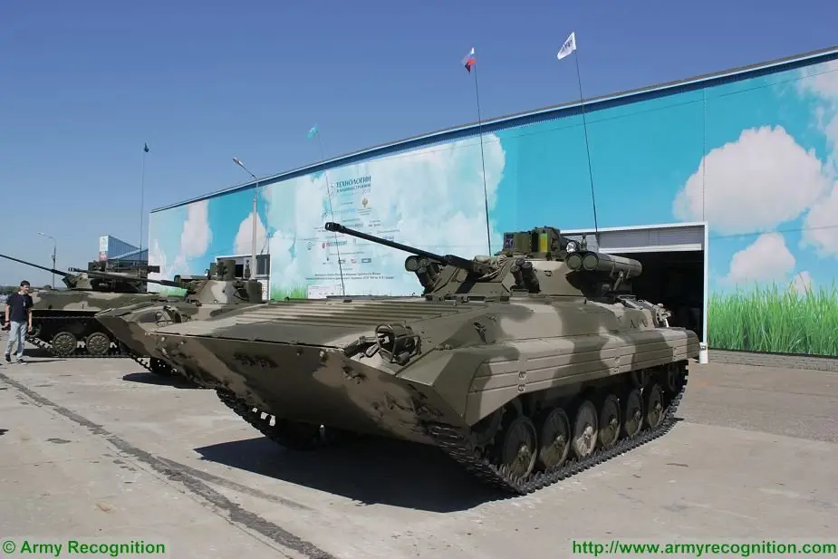 Russian upgraded BMP 2M IFVs deployed in Kamchatka