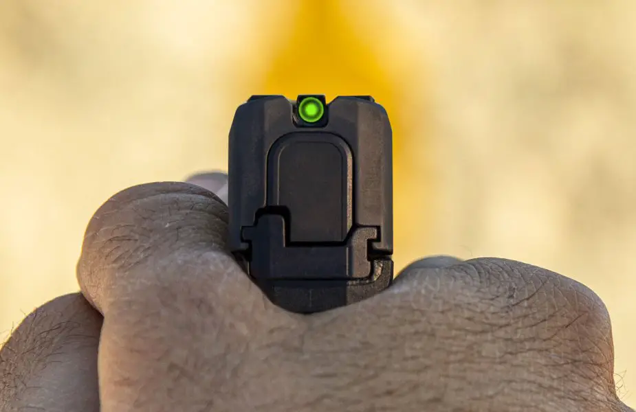 Sig Sauer P365 SAS pistol gets new Bulleye sight system 1