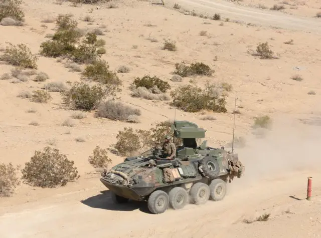 The US Marine Corps starts testing Light Armored Vehicle fitted with Anti Tank Weapon System 640 001