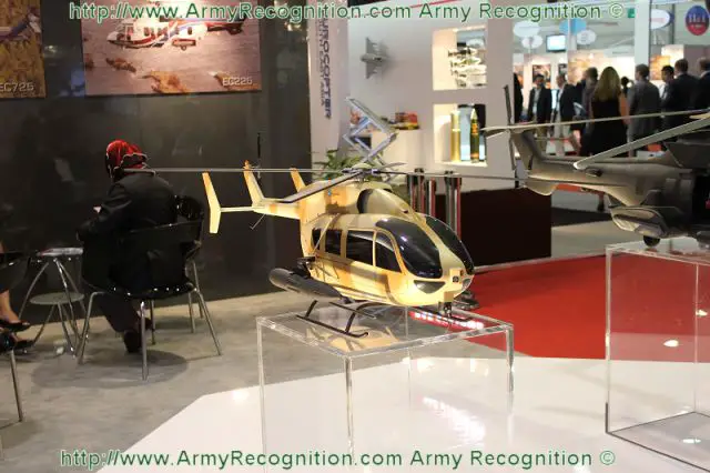 The EC645 is a multi-role helicopter, tailor-made for tomorrow’s Armed Forces. He is the brand new military version of the successful EC145, the latest medium-sized (3.5 ton), twin-engine Eurocopter helicopter. 