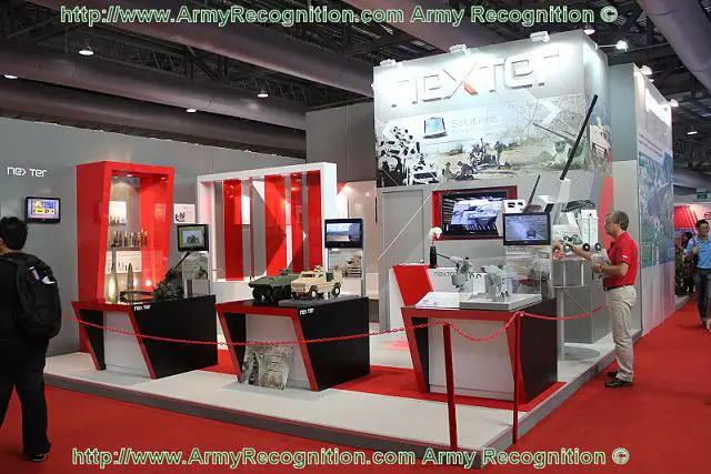 At the international defence exhibition of Brunei, BRIDEX 2011, the French company Nexter Systems presents its last armoured vehicles recently entered in services in the French Army, as the wheeled armoured fighting vehicle VBCI and the mine protected vehicle Aravis. Nexter Systems it is also an expertise in the design and the manufacture of armed turret for ground and naval use.