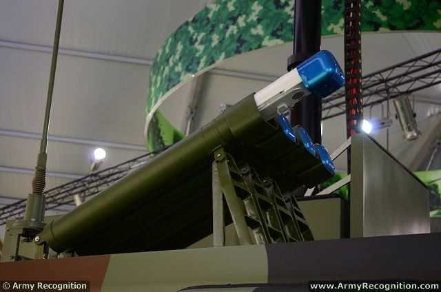 At the China International Aviation & Aerospace Exhibition 2014 (AirShow China), Chinese Defense Company Poly Technology presents a new high accuracy artillery electro-optical reconnaissance and command system vehicle, named PL02.
