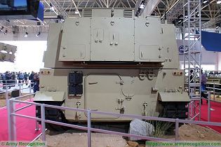 PLZ52 155mm self propelled howitzer tracked armoured Norinco China Chinese army defence industry rear side view 002