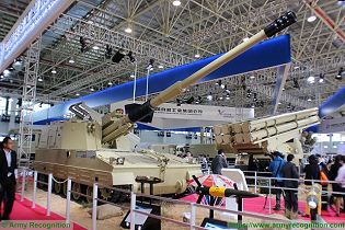 PLZ52 155mm self propelled howitzer tracked armoured Norinco China Chinese army defence industry right side view 002