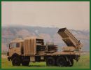 Type 90B 122mm MLRS Multiple Launch Rocket System technical data sheet specifications pictures information description intelligence photos images video identification tracked armoured vehicle China army defense industry military technology Norinco